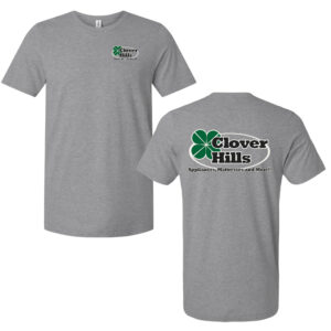 Clover Hills Tultex Premium Short Sleeve Tee-Heather Grey