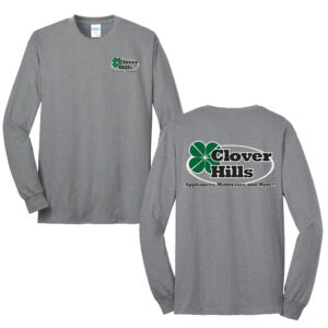 Clover Hills Unisex Cotton Long Sleeve Tee-Athletic Heather