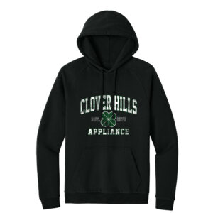 Clover Hills Unisex District Cloud Fleece Hoodie-Black