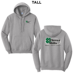 Clover Hills Tall Fleece Hooded Sweatshirt-Athletic Heather