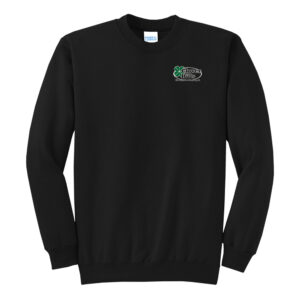 Clover Hills Unisex Fleece Crewneck Sweatshirt-Black