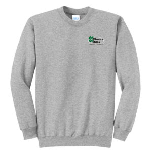 Clover Hills Unisex Fleece Crewneck Sweatshirt-Athletic Heather