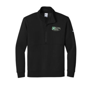 Clover Hills Nike Club Fleece Sleeve Swoosh 1/2-Zip Men-Black
