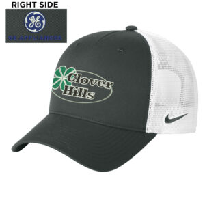 Clover Hills Nike Snapback Mesh Trucker Cap-Anthracite/White