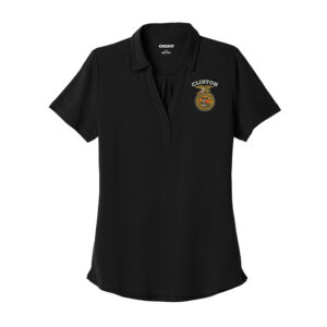 Clinton FFA OGIO Ladies  Limit Polo -Blacktop