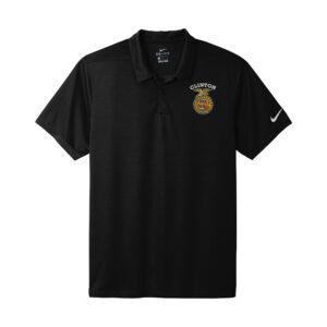 Clinton FFA Nike Dry Essential Solid Polo Men-Black