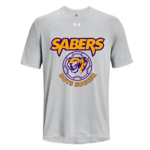 CD Boys Soccer Under Armour short sleeve Men’s Team Tech Tee-Mod Grey