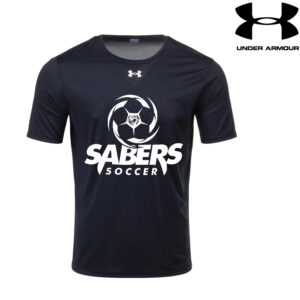 CD Boys Soccer Under Armour short sleeve Men’s Team Tech Tee-Black
