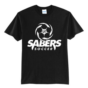 CD Boys Soccer Unisex Short Sleeve Tee-Black