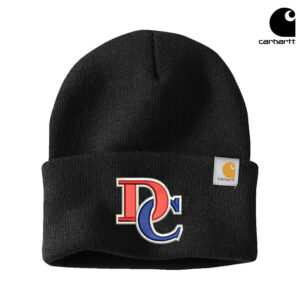 DC Boys Swimming Carhartt Acrylic Watch Cap 2.0 beanie stocking cap with cuff-Black
