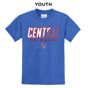 DC Boys Swimming Youth Short Sleeve Tee-Royal