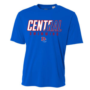 DC Boys Swimming Adult Cooling Performance Tshirt -Royal