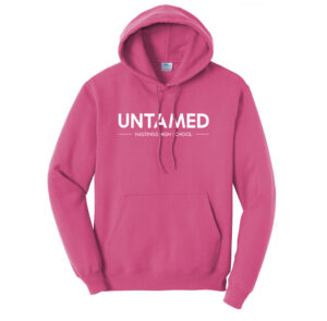 Hastings Show Choir Unisex Classic Core weight Cozy Pullover Hooded Sweatshirt-Sangria