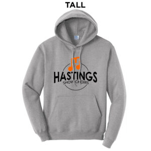 Hastings Show Choir Tall Fleece Hooded Sweatshirt-Athletic heather