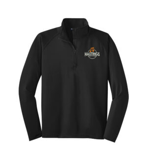 Hastings Show Choir Sport-Tek TALL Sport-Wick Stretch 1/2-Zip Pullover-Black
