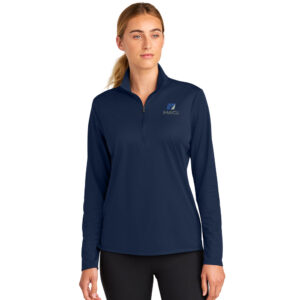 IHMVCU Sport-Tek Women’s Micropique Sport-Wick 1/4-Zip-Navy