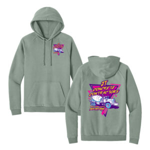 JT Concrete Contractors District Cloud Fleece Hoodie Unisex-Slate Green