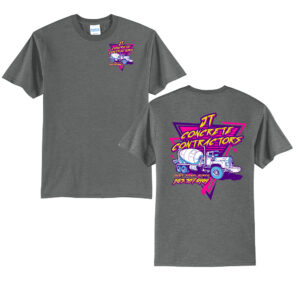 JT Concrete Contractors  Unisex Short Sleeve Tee-Graphite Heather