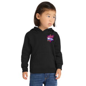 JT Concrete Contractors Toddler Pullover Hooded Sweatshirt-Black