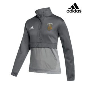 Morrison FFA Adidas Women’s Team Issue color block 1/4 snap pullover – Grey/Grey