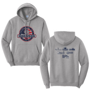 Morrison FFA Unisex Fleece Hooded Sweatshirt-Athletic heather