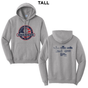Morrison FFA Tall Fleece Hooded Sweatshirt-Athletic Heather