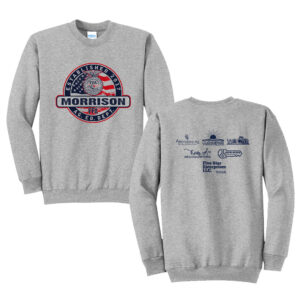 Morrison FFA Unisex Fleece Crewneck Sweatshirt-Athletic heather
