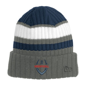 NAIA FBALL New Era Ribbed Beanie-Navy/Graphite