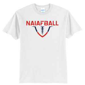 NAIA FBALL Unisex Short Sleeve Tee-White