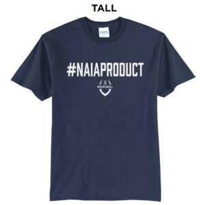 NAIA FBALL Tall Short Sleeve Tee-navy