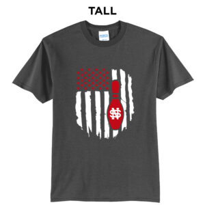 NS Bowl Tall Cotton Short Sleeve Tee-Charcoal