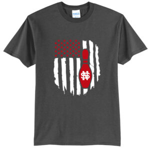 NS Bowl Unisex Short Sleeve Tee-Charcoal