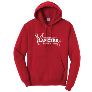 NS Bowl Unisex Basic Hooded Sweatshirt-Red