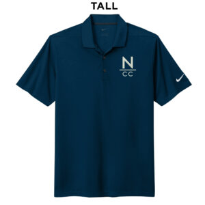 NCC Nike Dri-FIT TALL Micro Pique 2.0 Polo-Navy