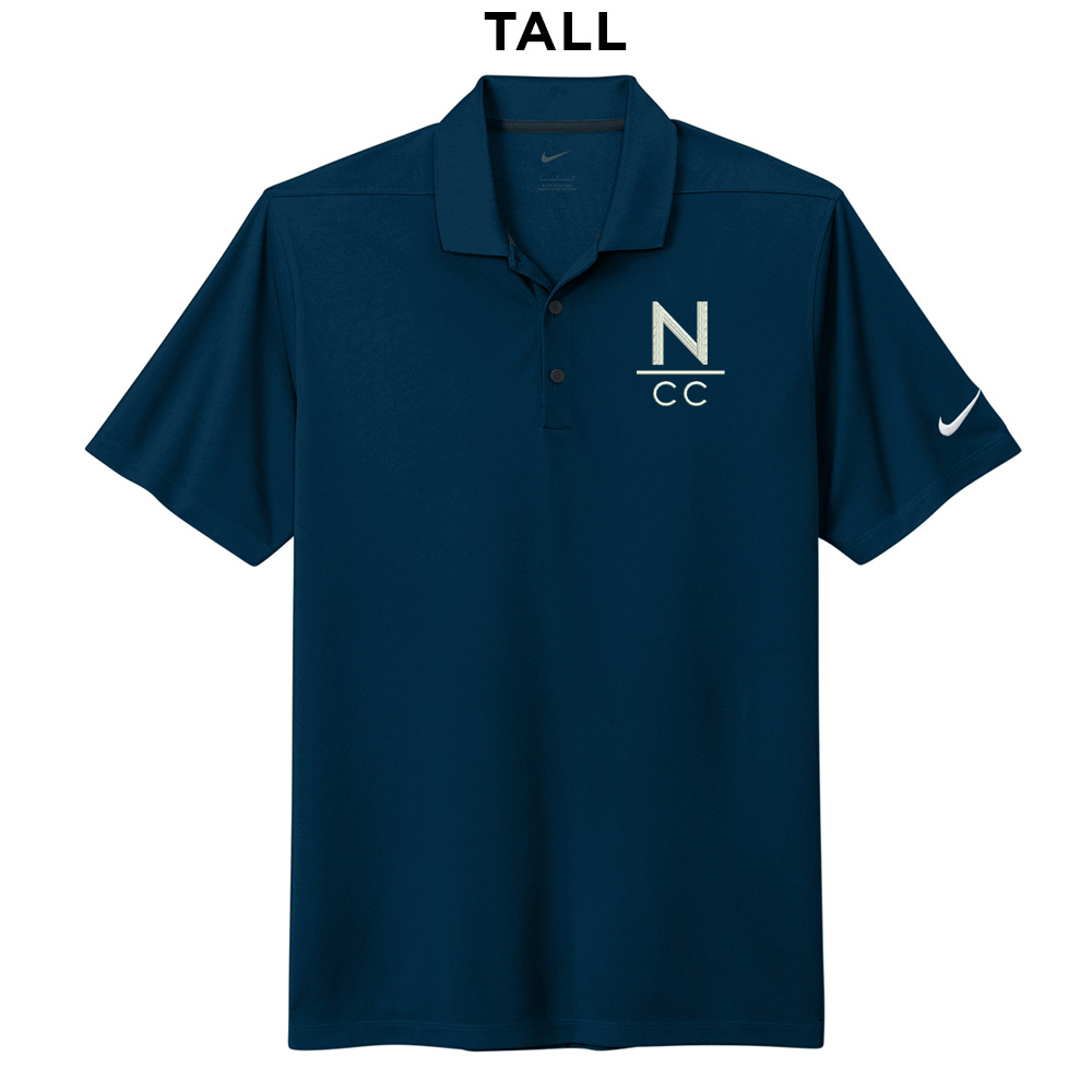 NCC Nike Dri-FIT TALL Micro Pique 2.0 Polo-Navy