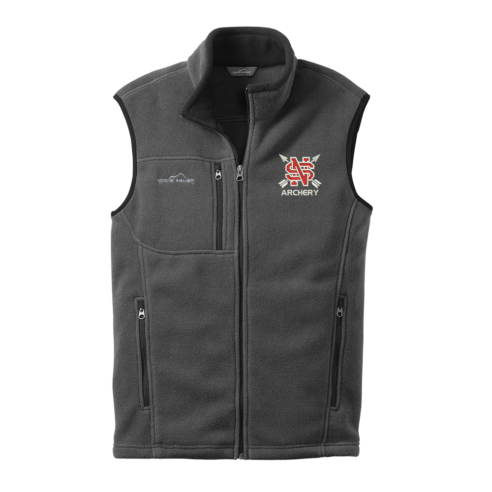 NS Lancer Archery Eddie Bauer men - Fleece Vest - Grey Steel