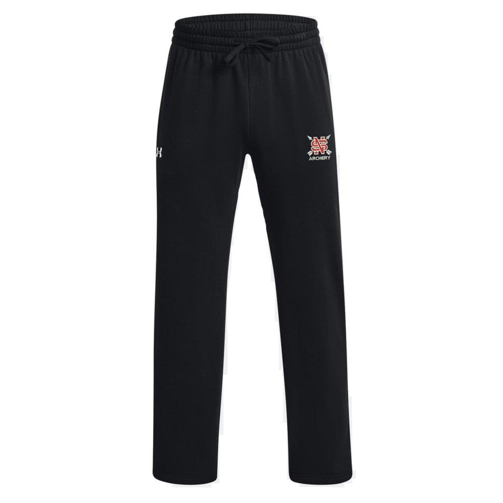 NS Lancer Archery Under Armour Men's UA Rival Fleece Pants-Black