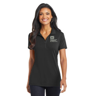 US Army Engineers New Orleans Port Authority Ladies Cotton Touch Performance Polo-Black
