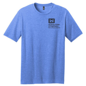 US Army Engineers New Orleans Unisex Premium Short Sleeve Tee-Heather Royal