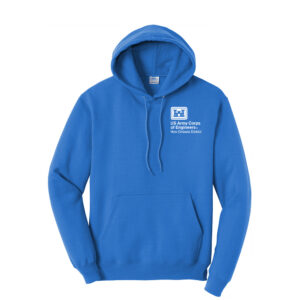 US Army Engineers New Orleans Unisex Fleece Hooded Sweatshirt-Royal