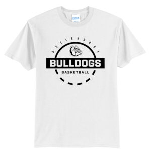Bett Bulldogs BB Unisex Short Sleeve Tee-White