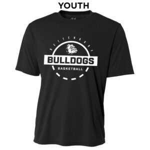 Bett Bulldogs BB YOUTH Cooling Performance Tshirt-Black