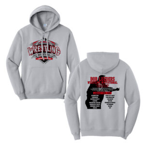 Bob Lueders Unisex Fleece Hooded Sweatshirt-Silver