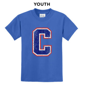 Camanche Youth Short Sleeve Tee-Royal