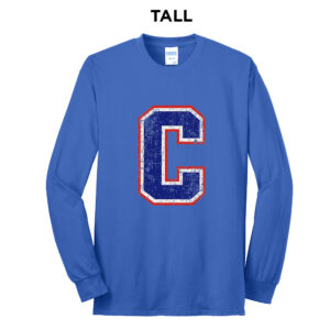 Camanche Tall Long Sleeve Tee-Royal