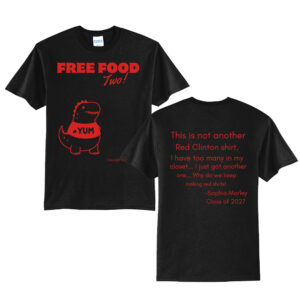 CHS Free Food Unisex Short Sleeve Tee-Black