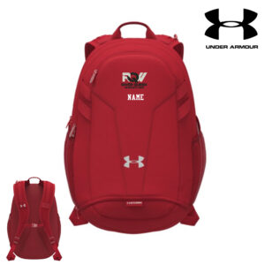 CMS River Queen Wrestling Under Armour Hustle 5.0 Team Backpack – (RED)