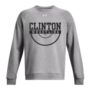 CMS River Queen Wrestling Under Armour UA Rival Fleece Crewneck Sweatshirt-Castle Rock