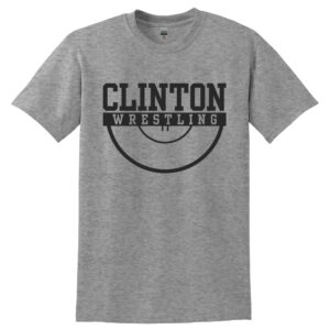 CMS River Queen Wrestling Unisex Short Sleeve Tee-Graphite Heather