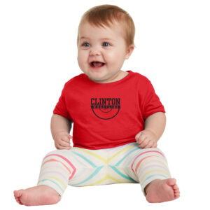 CMS River Queen Wrestling Rabbit Skins Fine Jersey Infant T-Shirt-Red